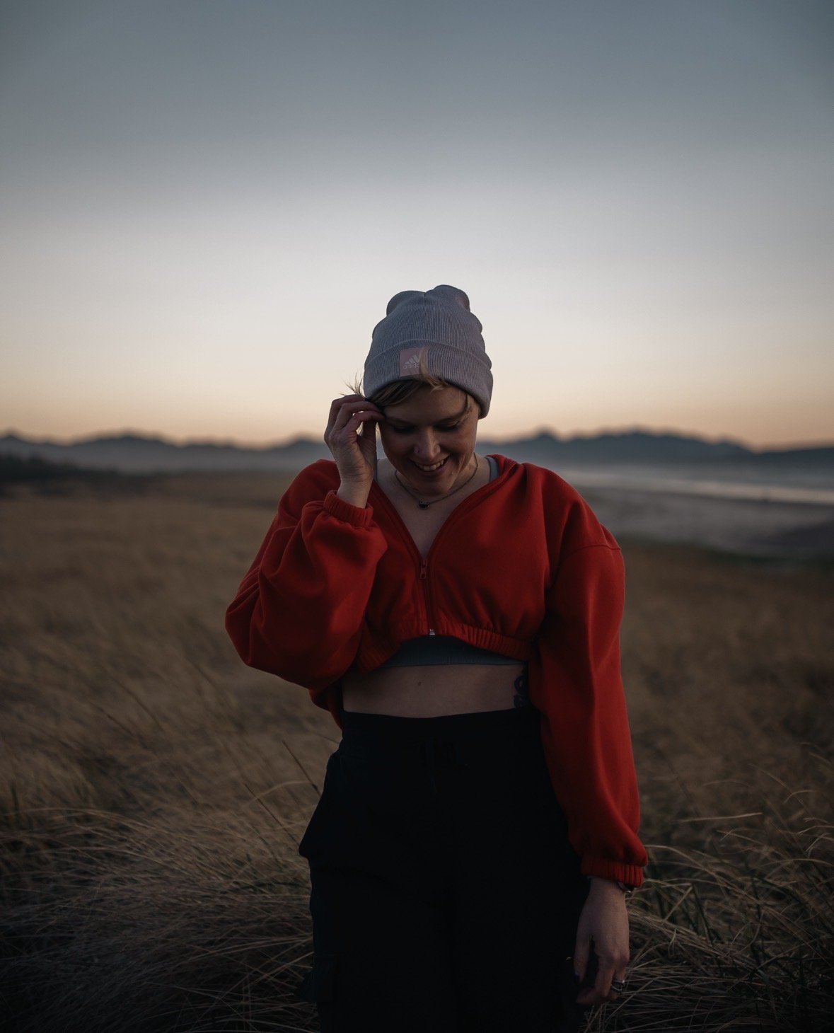 Leigh at Seaside, Oregon